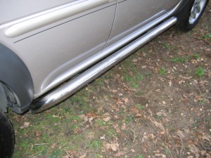 Freelander chrome side steps