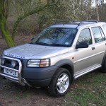 Freelander with side steps