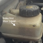 Brake fluid reservoir max level