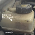 Brake fluid reservoir max level
